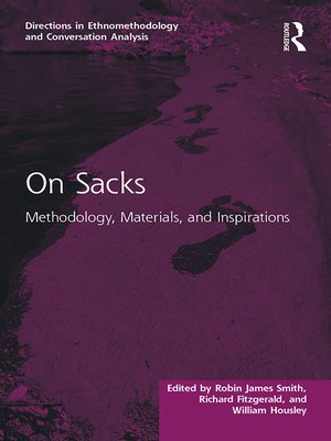 cover image of On Sacks